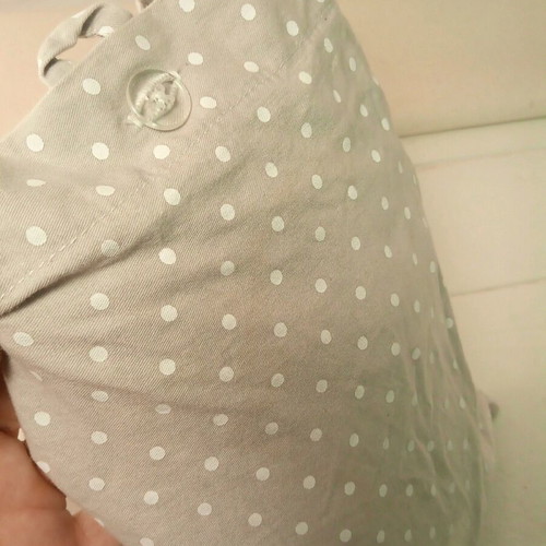 Minene nursing cover used, 100% cotton, gray