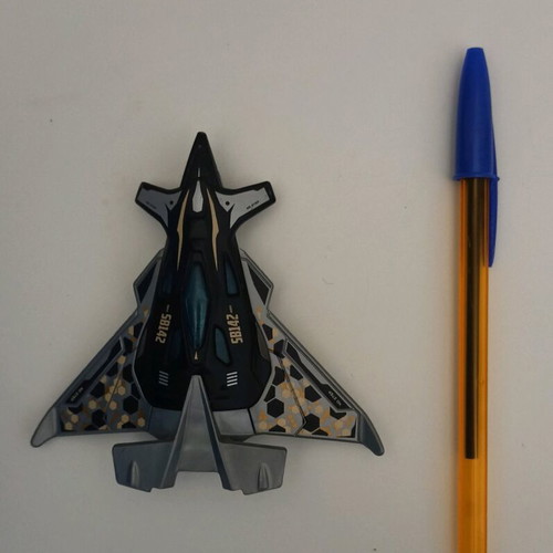Matchbox Authentic Metal Die-Cast Airplane Model SB-142 Flying Dagger used
