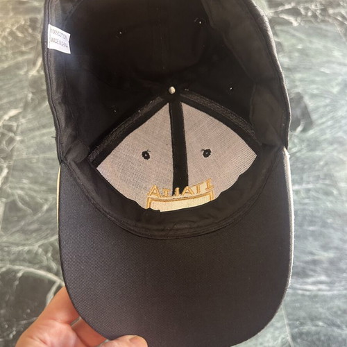 Unisex Italia cap new, black color, adjustable back