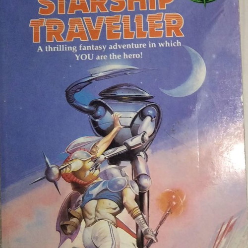 Starship Traveller book used in good condition