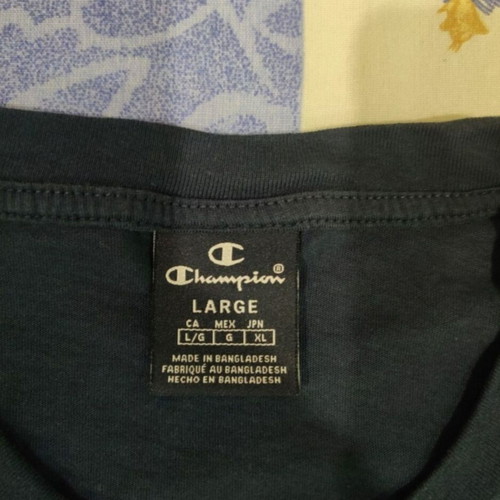 Champion men's t-shirt new, size L, dark blue
