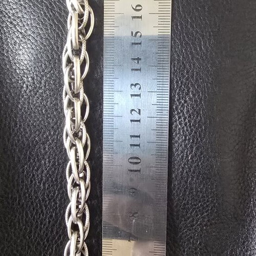 Massive women's silver bracelet like new