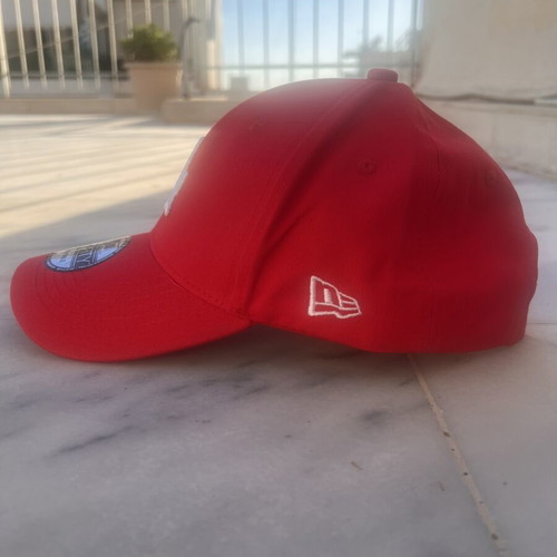 New Era Red Cap with LA Emblem, New