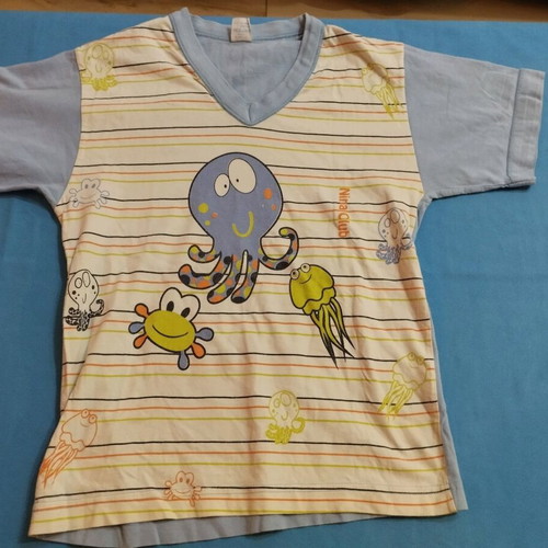Nina Club kids clothing set like new, 100% cotton with Garfield gift
