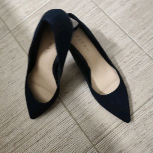 Zara pumps size 39 like new dark blue