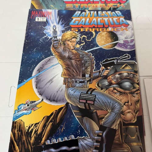 Maximum Press Comics Battlestar Galactica Starbuck issues 1,2,3 set like new