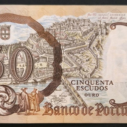 Portugal 50 Escudos 1964 banknote like new
