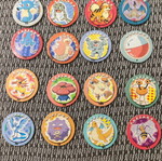 Pokemon tazos like new, old, pack of 16 pieces