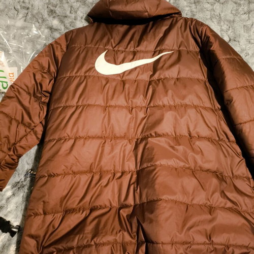 Nike Puffer long women's coat like new, brown, 2XL