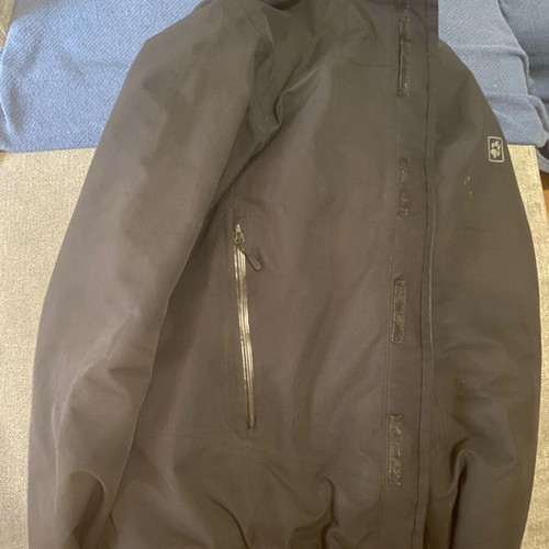 Jack Wolfskin jacket used, black medium