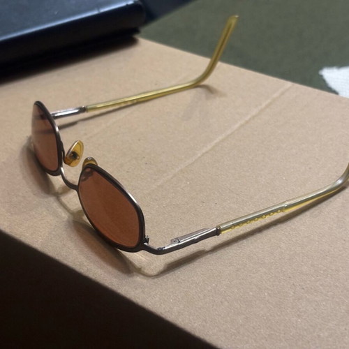 Sunglasses or presbyopia glasses like new, metal frame brown