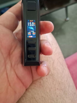 Aspire ZelosX80 and Nautilus 3SR set used with battery