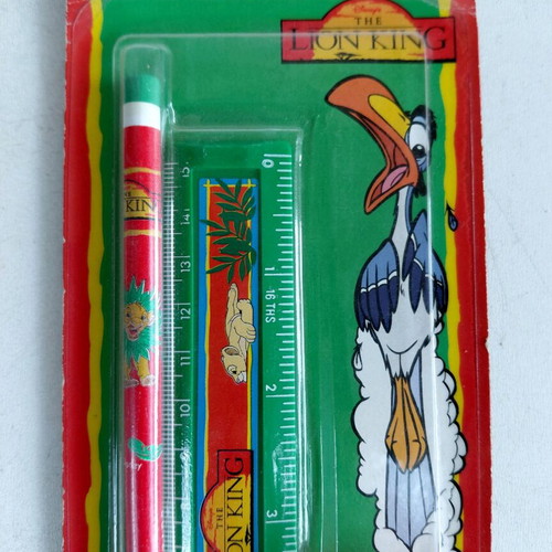 The Lion King school pencil set 90's new