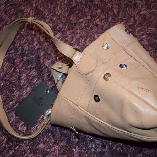 Adax Feline bag new, beige crossbody