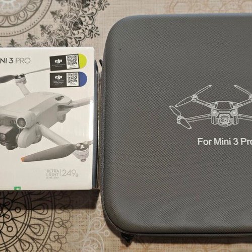 DJI Mini 3 Pro drone new with 3 batteries