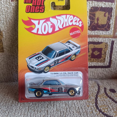 Hot Wheels '73 BMW 3.0 CSL Race Car new, factory sealed