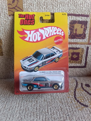 Hot Wheels '73 BMW 3.0 CSL αγωνιστικό αυτοκίνητο καινούργιο, σφραγισμένο