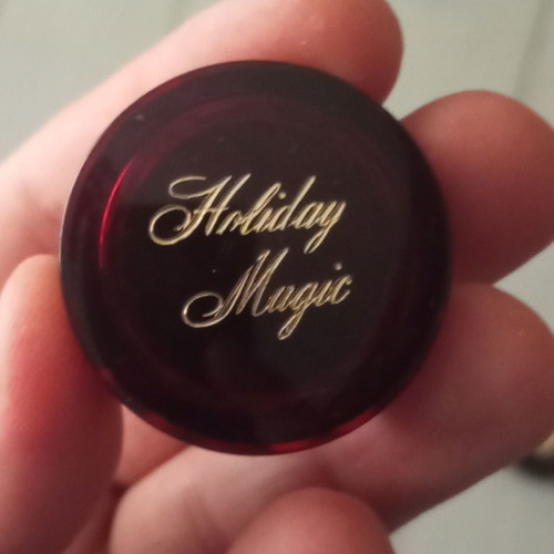Vintage Holiday Magic Cake Eyeliner set, like new, grey shade
