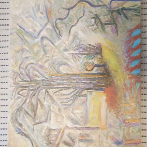 Original painting 70×50 cm abstract landscape new