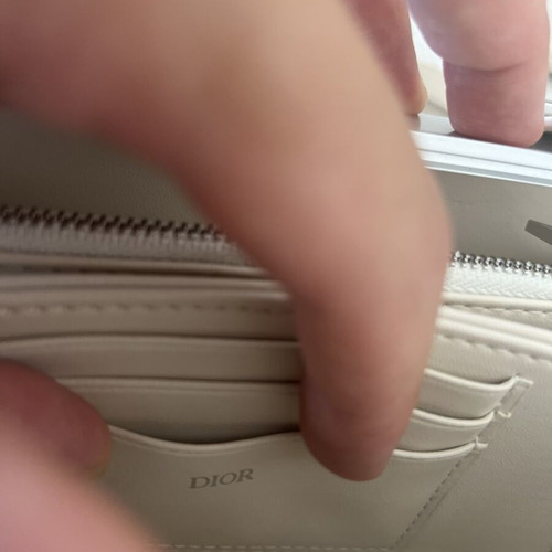 Dior x Rimowa Aluminum Clutch Like New, Gray