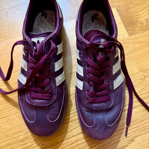 Adidas Original Samba Limited Edition burgundy leather like new