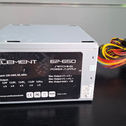 Digital Element EP-650 650W ATX PC power supply used