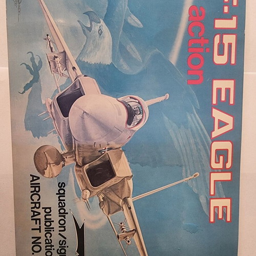F-15 Eagle in Action book mint condition, first edition 1976