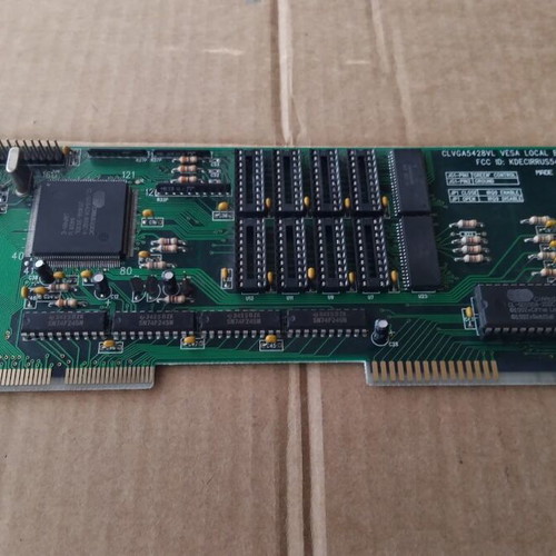 Cirrus Logic CLVGA5428VL Vesa Local Bus Graphics Card used