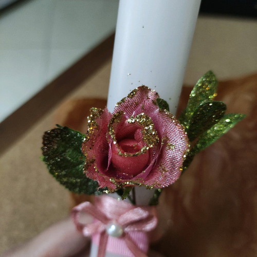 Easter candle new, approximately 21 cm