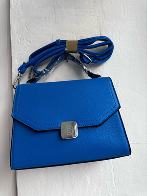 Blue handheld and shoulder bag new