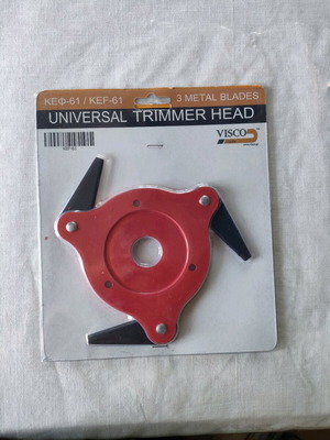 Visco 3-Tooth Brush Cutter Disc new