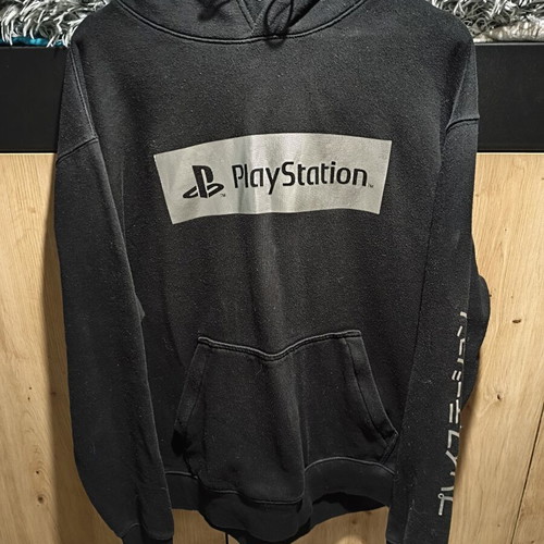 Playstation hoodie H&M black XXL like new