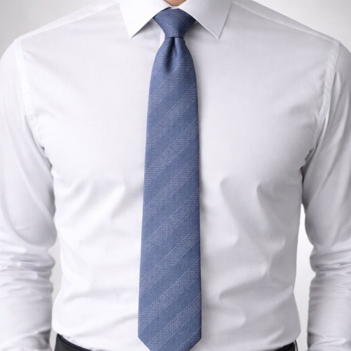 Silk tie Oxford Company like new, blue and purple