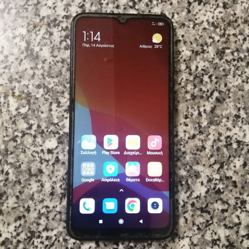 Redmi 9AT 2/32GB smartphone used, Android 10, good battery
