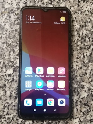 Redmi 9AT 2/32GB smartphone used, Android 10, good battery