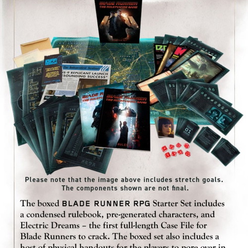 Blade Runner RPG Starter Set and Foundry VTT Module Fiery Angels new