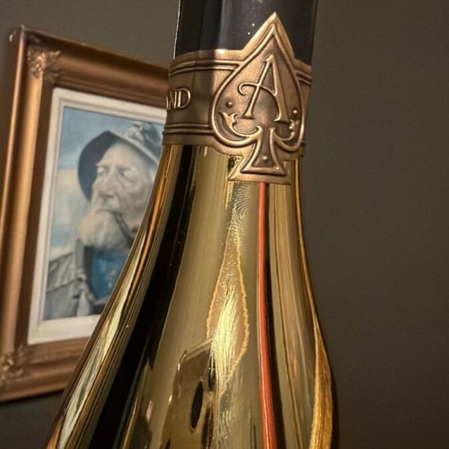 Armand de Brignac Ace of Spades LED lamp like new, rechargeable