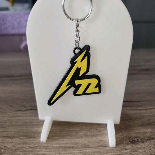 Metallica M72 World Tour keychain new, handmade 3D printed