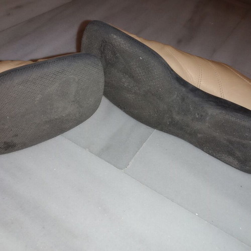 Bata shoes used, unisex, size 39, cream beige leather