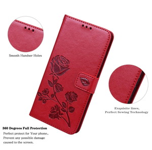 Monwutong Wallet Κόκκινο (Galaxy S23 Ultra)