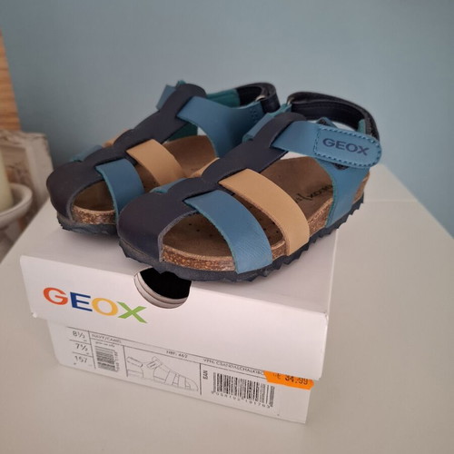 Geox baby sandals like new, leather, size 25