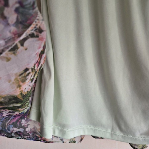 Zara strapless dress with floral print, like new, size M