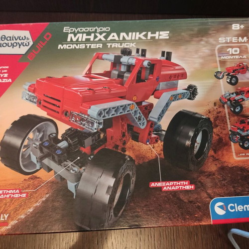 Monster Trucks Engineering Workshop New Educational Toy For 8+ Years