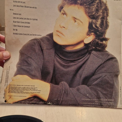 Glenn Medeiros Not Me LP album 1988 used, 1st Greek press