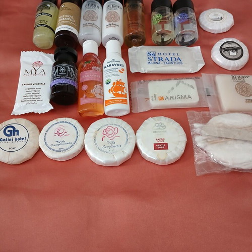 Collectible hotel soaps set of 20, like new