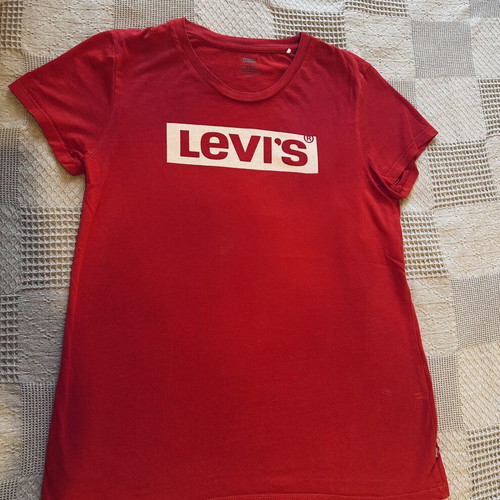 Levi's unisex T-shirt, red, size S