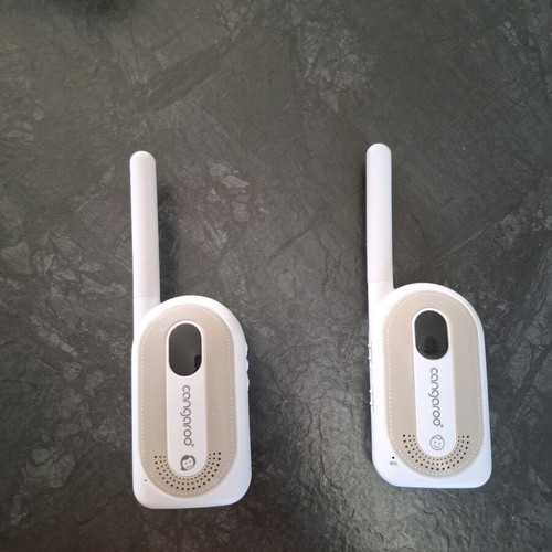 Cangaroo audio baby monitor new system with charger and batteries