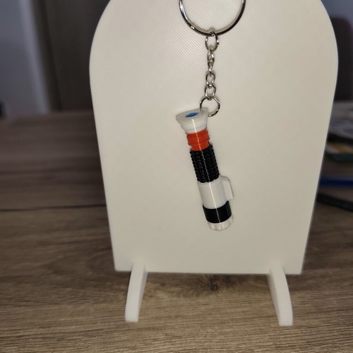 Star Wars Lightsaber Keychain new, 3D printed with folding blade