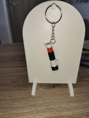 Star Wars Lightsaber Keychain new, 3D printed with folding blade
