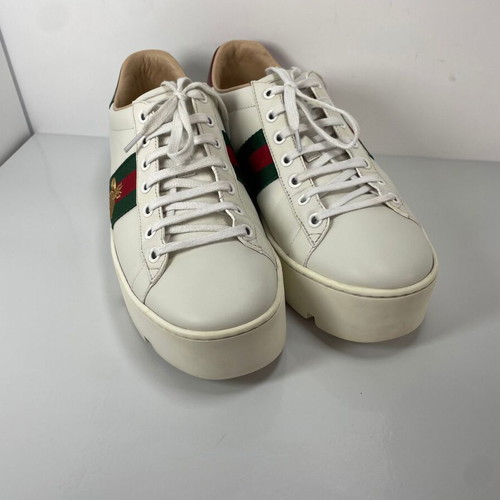 Gucci Ace sneakers like new, white, size 38.5 (real 39)